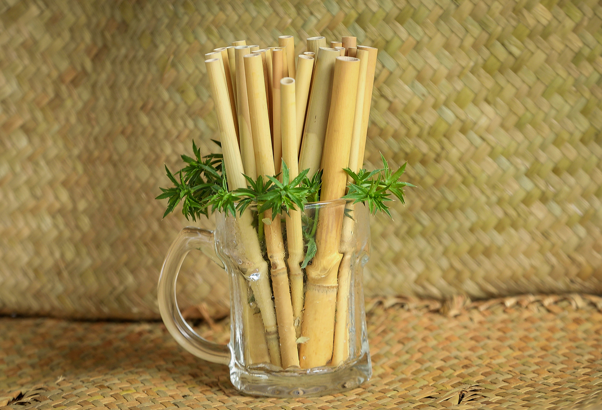 Vietnamese reed straws