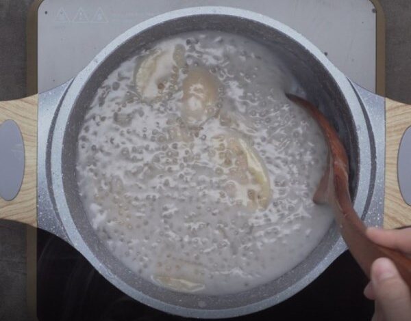 cooking banana sweet soup