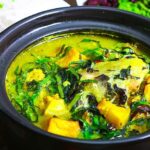 Braised Sea Catfish with Green Bananas and Tofu