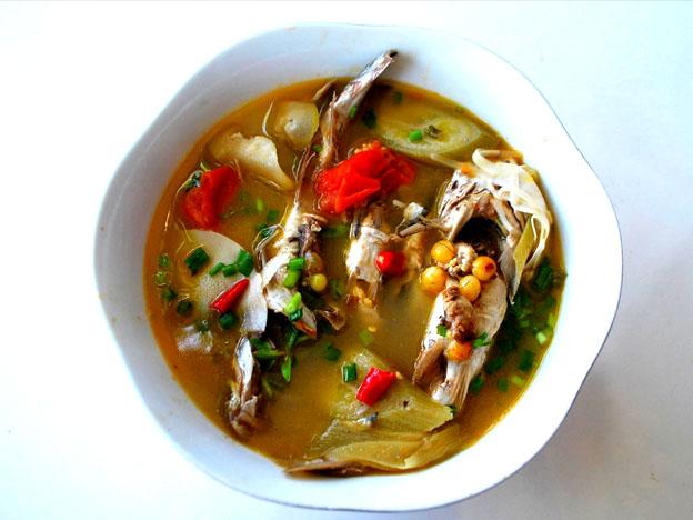 Sour Soup with Sea Catfish